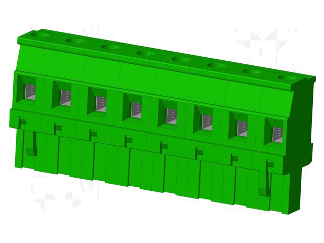 Connector: ontkoppelbare terminal strip; stekker; vrouwelijk Connector: ontkoppelbare terminal strip; stekker; vrouwelijk